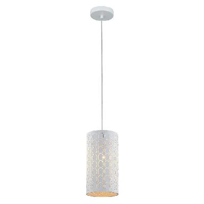 modello pendant lamp light interior es embossed white oblong od130mm