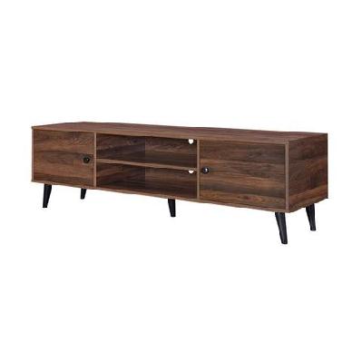 moose lowline industrial entertainment unit tv stand 150cm - columbia brown