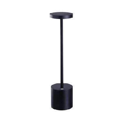 neona portable led kitchen bar single pendant light - black