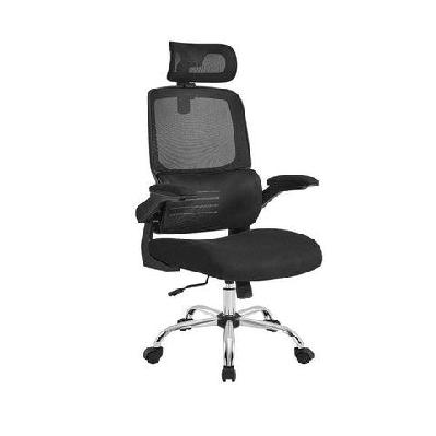 nia high mesh back facbric seat ergonomic computer office working chair black