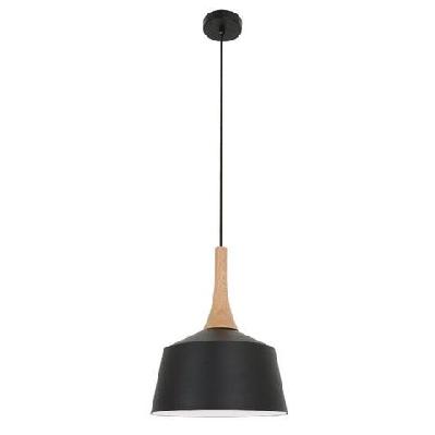 nordic pendant lamp light interior es black small angled dome od270mm