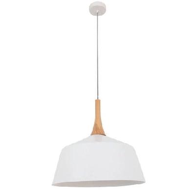 nordic pendant lamp light interior es white medium angled dome od400mm