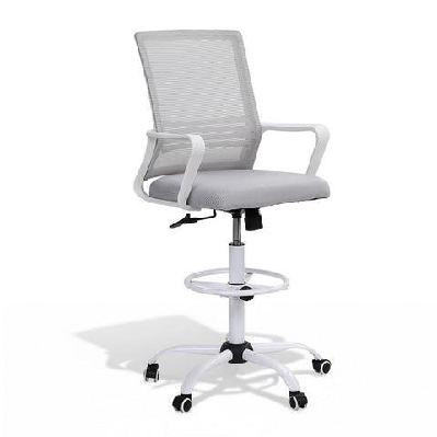 office chair drafting chairs stool computer desk studios mesh white