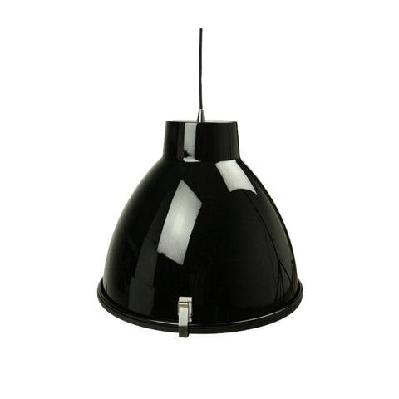 orin classic industrial metal with acrylic cover pendant light lamp - black