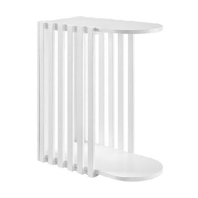 osmo wooden end lamp side c table slatted white