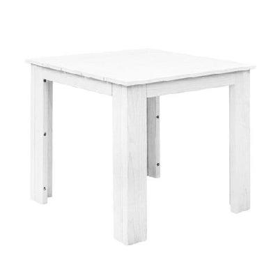 outdoor side beach table - white