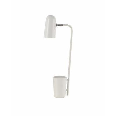 pastel table lamp ses matte white ellipse od160mm adjustable with storage