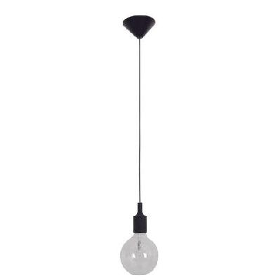pen pendant lamp light interior es black silicon suspension od45mm