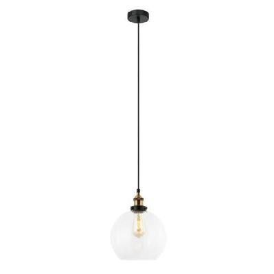 pesini pendant lamp light interior es 40w clear wine glass with antique brass