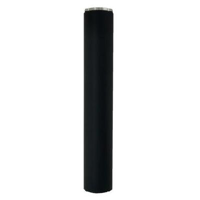 phare garden bollard light extension black h380mm phare03m/g