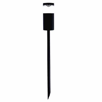 phare garden spike light fixed 12v mr16 black ip65 l535mm diffuser anti-glare