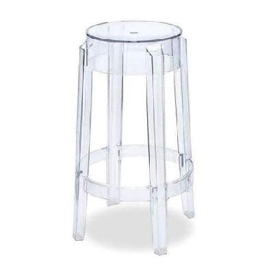 philippe starck replica charles ghost bar stool - 66cm - clear