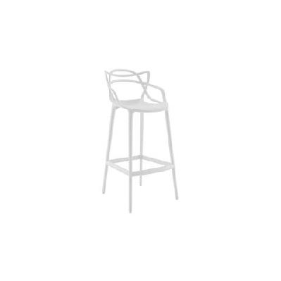 philippe starck replica masters kitchen counter bar stool - white