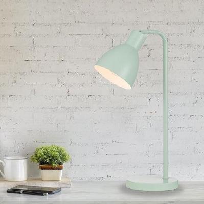 pivot modern table desk lamp light metal green 
