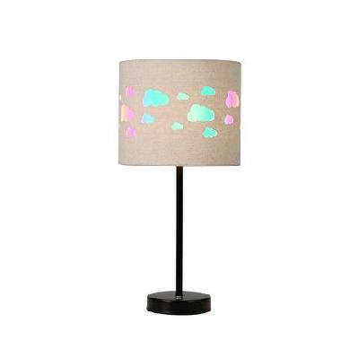 pixie rechargeable touch dimmable led table desk lamp light - cloud