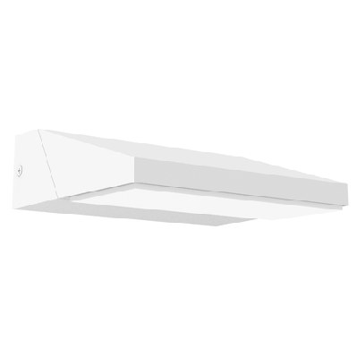 plana wall light surface mounted 13w adjstustable lamp wedge white 3000k ip65 650lm