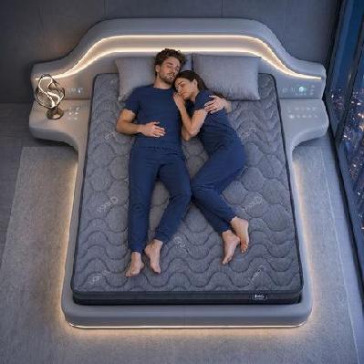 queen mattress 25 cm hybrid pocket spring with 4cm egg crate foam for deep sleep bamboo charcoal fabric