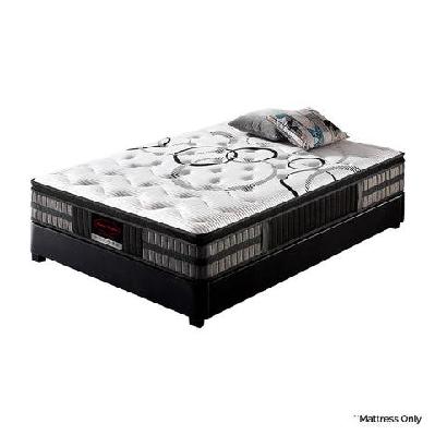 queen mattress in gel memory foam pocket coil medium firm bed 34cm thick
