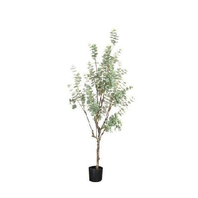 real touch true blue eucalyptus 150cm artificial plant flower arrangement decorative