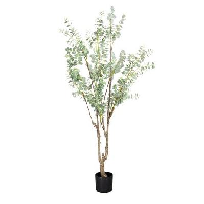 real touch true blue eucalyptus 180cm artificial plant flower arrangement decorative