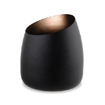 reed uplight metal table desk lamp - black