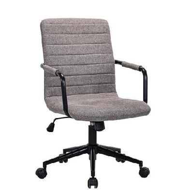reverie fabric heathered pattern computer office task chair khaki grey