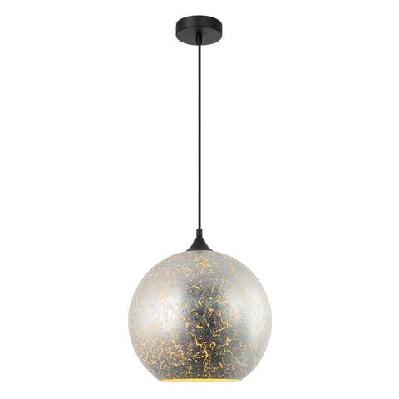 roche pendant lamp light interior es 40w satin chrome wine glass with white interior
