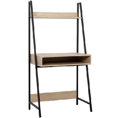 rox a-frame writing computer laptop study desk - black / natural