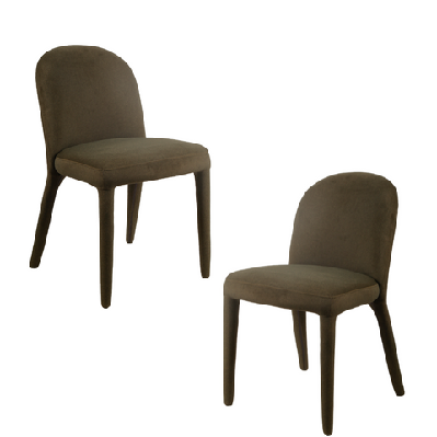 set of 2 cipri all cover fabric kitchen dining side chair leaf