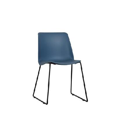 set of 2 timothy kitchen dining chairs - blue blue