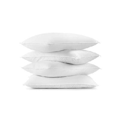 set of 4 hotel quality deluxe bounce fibre pillows