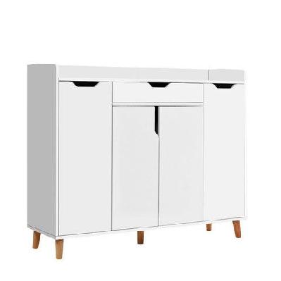 shoe cabinet shoes storage rack 120cm organiser white drawer cupboard