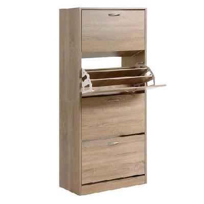shoe cabinet shoes storage rack organiser 60 pairs wood shelf drawer