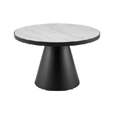 soli coffee table - black/white, small small