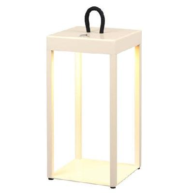 sotra modern table desk lamp light aluminium beige sand
