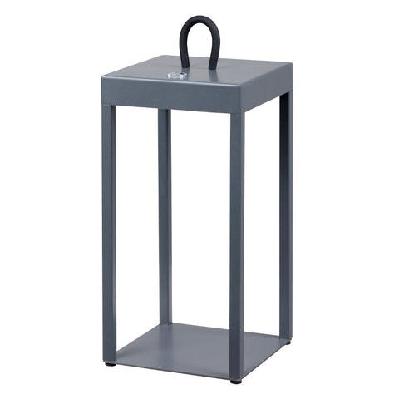 sotra modern table desk lamp light aluminium grey sand