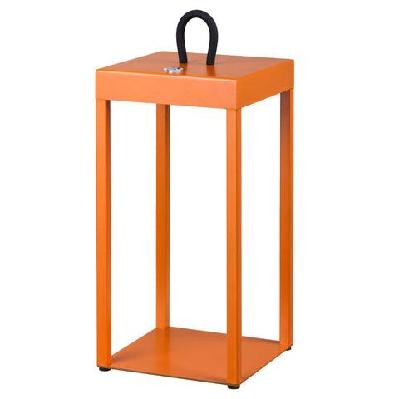 sotra modern table desk lamp light aluminium orange sand