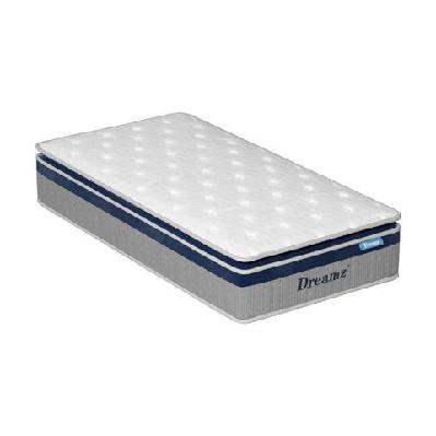 king single spring mattress – 32cm pillow top, 7-zone pocket springs, high-density foam support