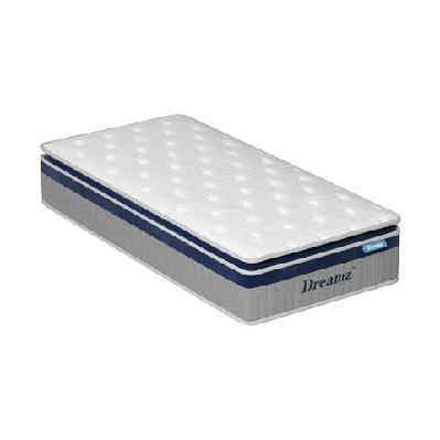 single spring mattress – 32cm pillow top, 7-zone pocket springs, high-density foam support
