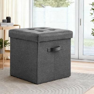 storage ottoman rest foot stool foldable