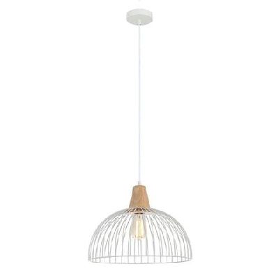strand pendant lamp light interior es white small wire dome od400mm