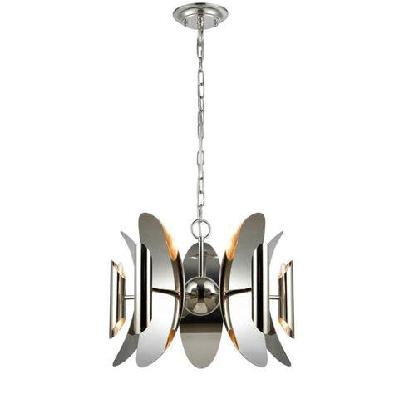 strato pendant lamp light interior sesx10 stainless steel concave oval x 5 od604mm