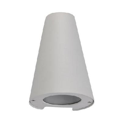 torque wall light surface mounted es cone white ip44