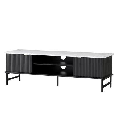 tv cabinet entertainment unit stand storage 140cm