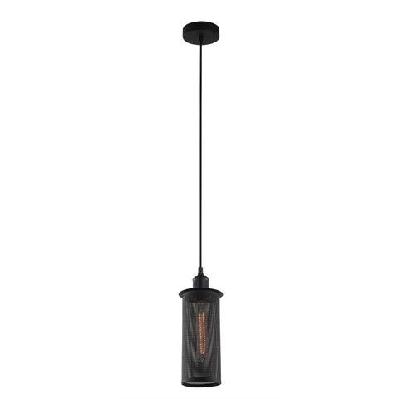 veneto pendant lamp light interior es black mesh oblong od120mm