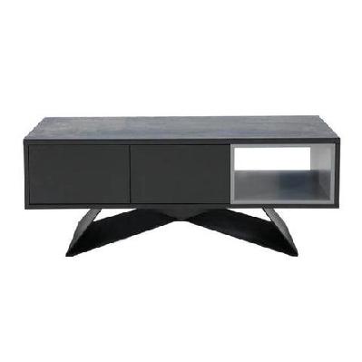 vertia rectangular coffee table - shadow grey