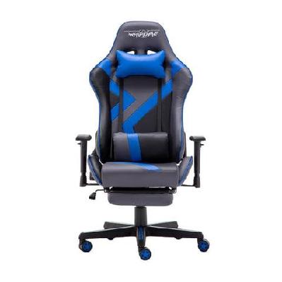 warframe the flash gaming computer office chair - blue