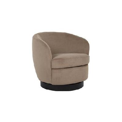 waylen mohair fabric swivel lounge occasional relaxing accent chair latte