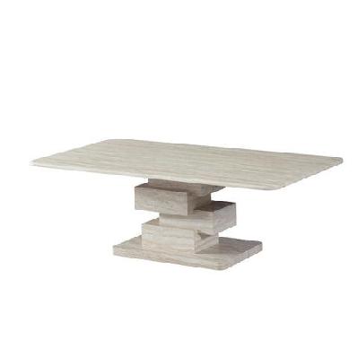 windy artificial marble effect coffee tea table white travertine