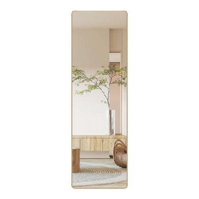 yezi 120cm wall mounted full length mirror door hanging